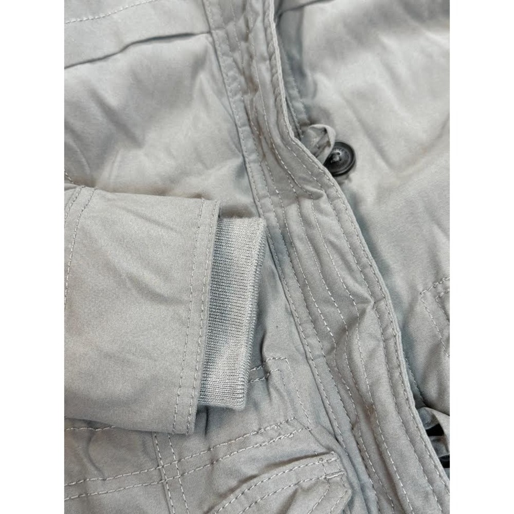 Hollister Women's Full Zip Heritage Collection Gray Winter Jacket Size Small - Picture 8 of 11